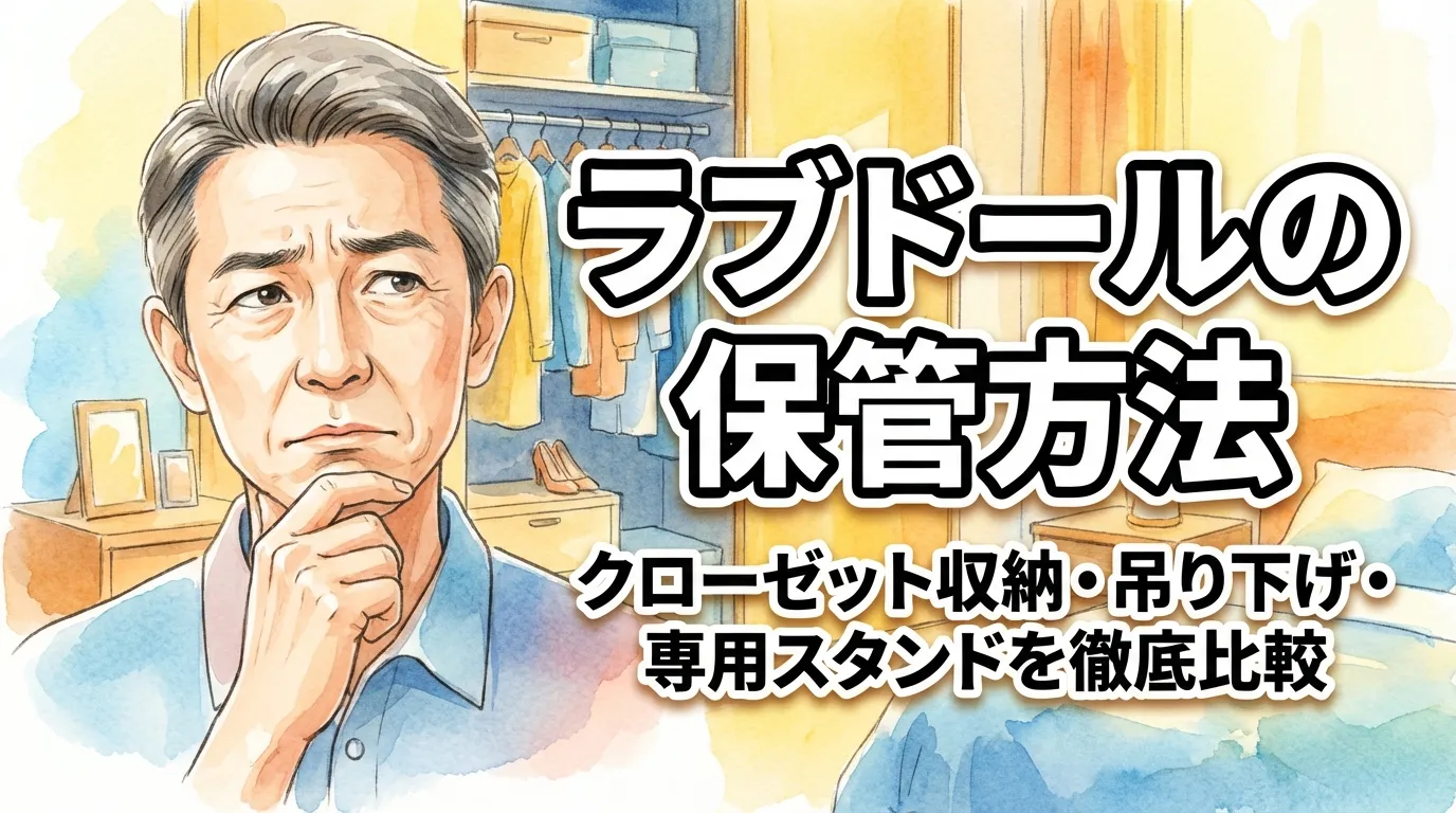 ラブドールの保管方法｜クローゼット収納・吊り下げ・専用スタンドを徹底比較