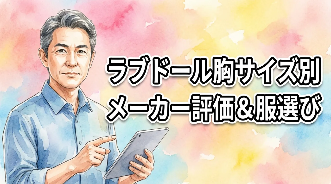 【保存版】ラブドール胸サイズ別メーカー評価＆服選びガイド！質感・重さ・維持管理のリアルな口コミ