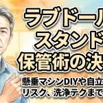 ラブドール用スタンド＆保管術の決定版！懸垂マシンDIYや自立ボルトのリスク、洗浄テクまで徹底解説