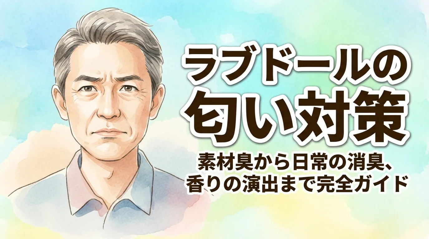 ラブドールの匂い対策｜素材臭から日常の消臭、香りの演出まで完全ガイド