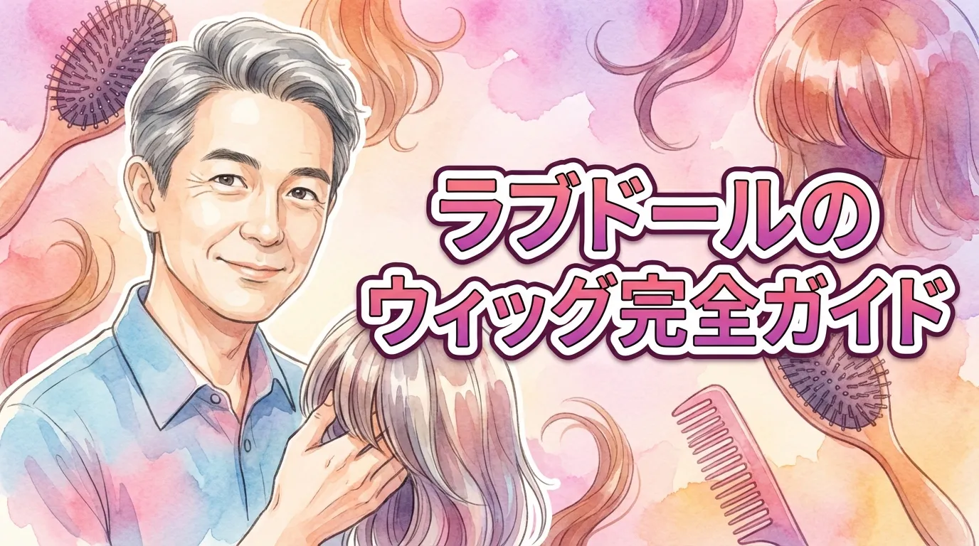 💖ラブドールのウィッグ完全ガイド｜選び方からお手入れ方法まで