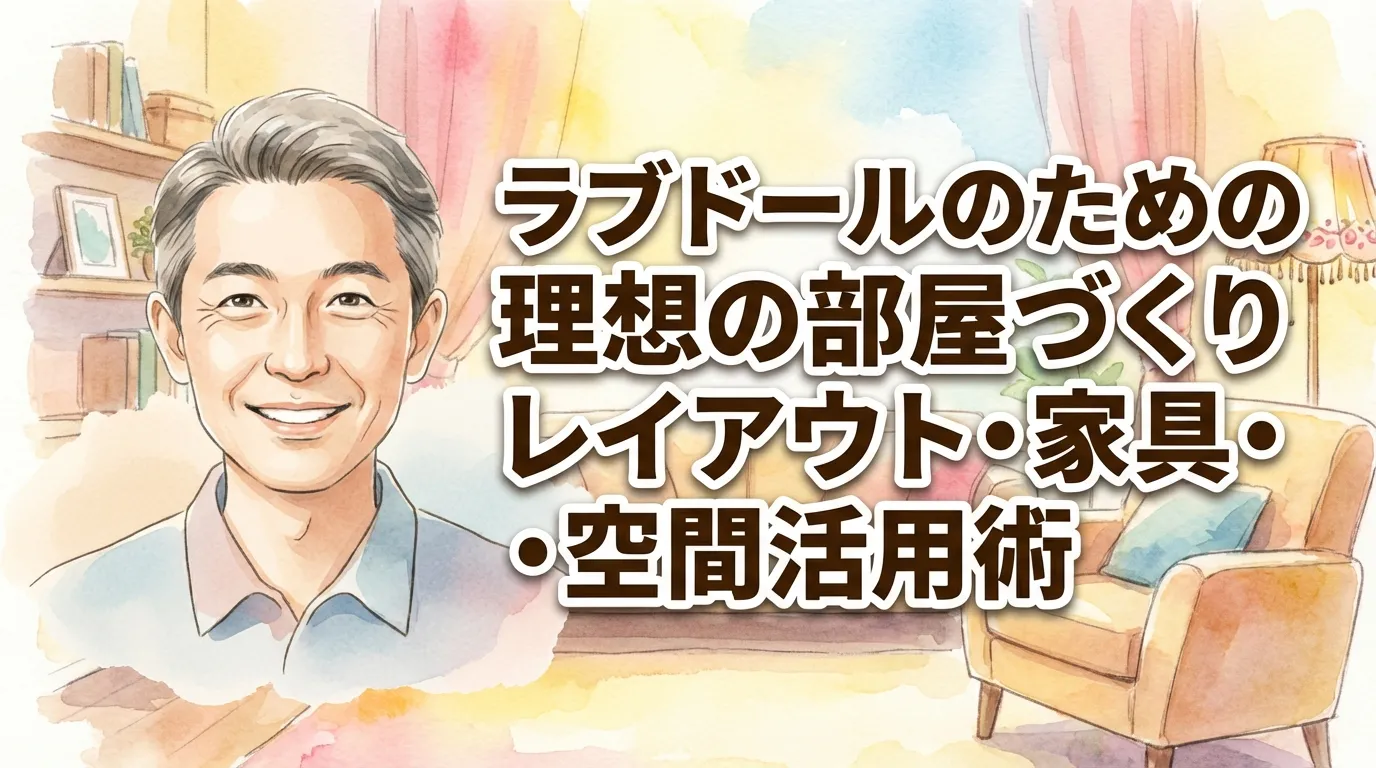 ラブドールのための理想の部屋づくり🏠レイアウト・家具・空間活用術