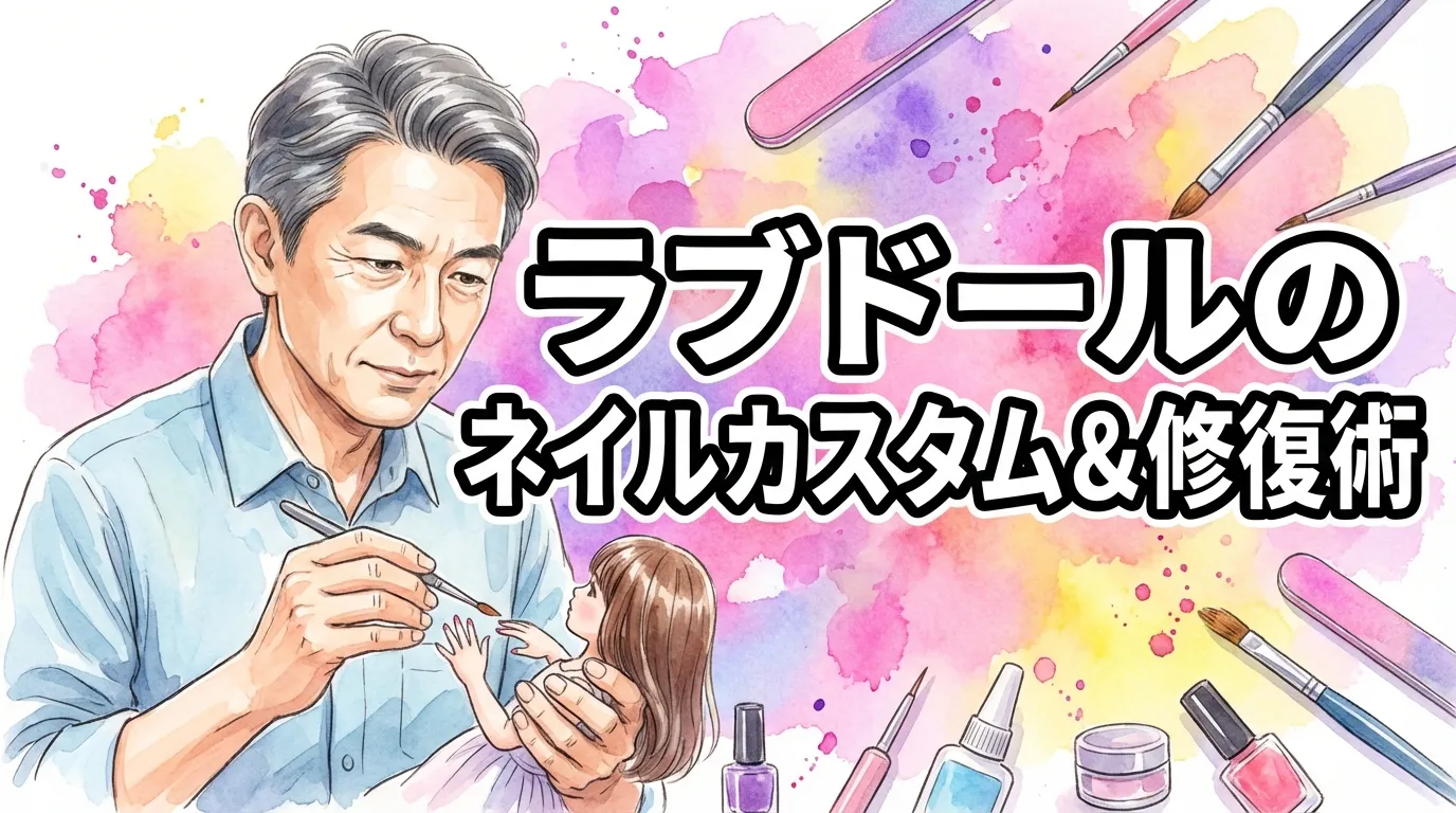 【保存版】ラブドールのネイルカスタム＆修復術！接着剤選びから100均活用まで愛好家の知恵を総まとめ