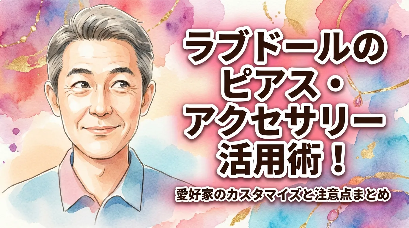 ラブドールのピアス・アクセサリー活用術！愛好家のカスタマイズと注意点まとめ