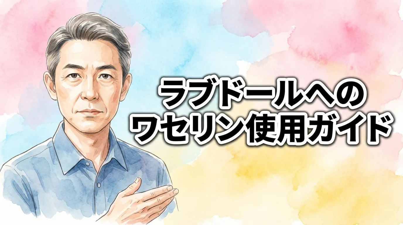 ラブドールへのワセリン使用ガイド｜用途・塗り方・注意点