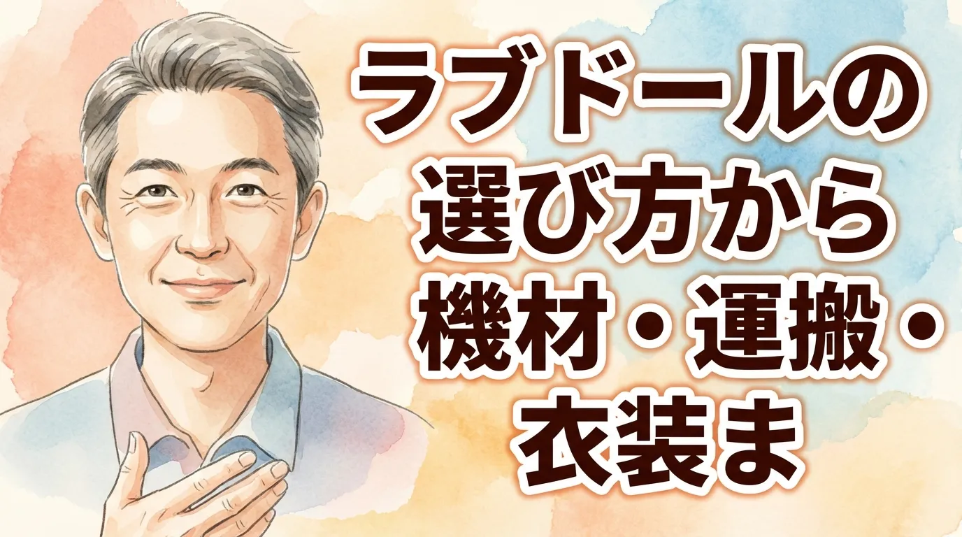 【撮影勢直伝】ラブドールの選び方から機材・運搬・衣装まで！リアリティを追求する撮影ノウハウ総まとめ