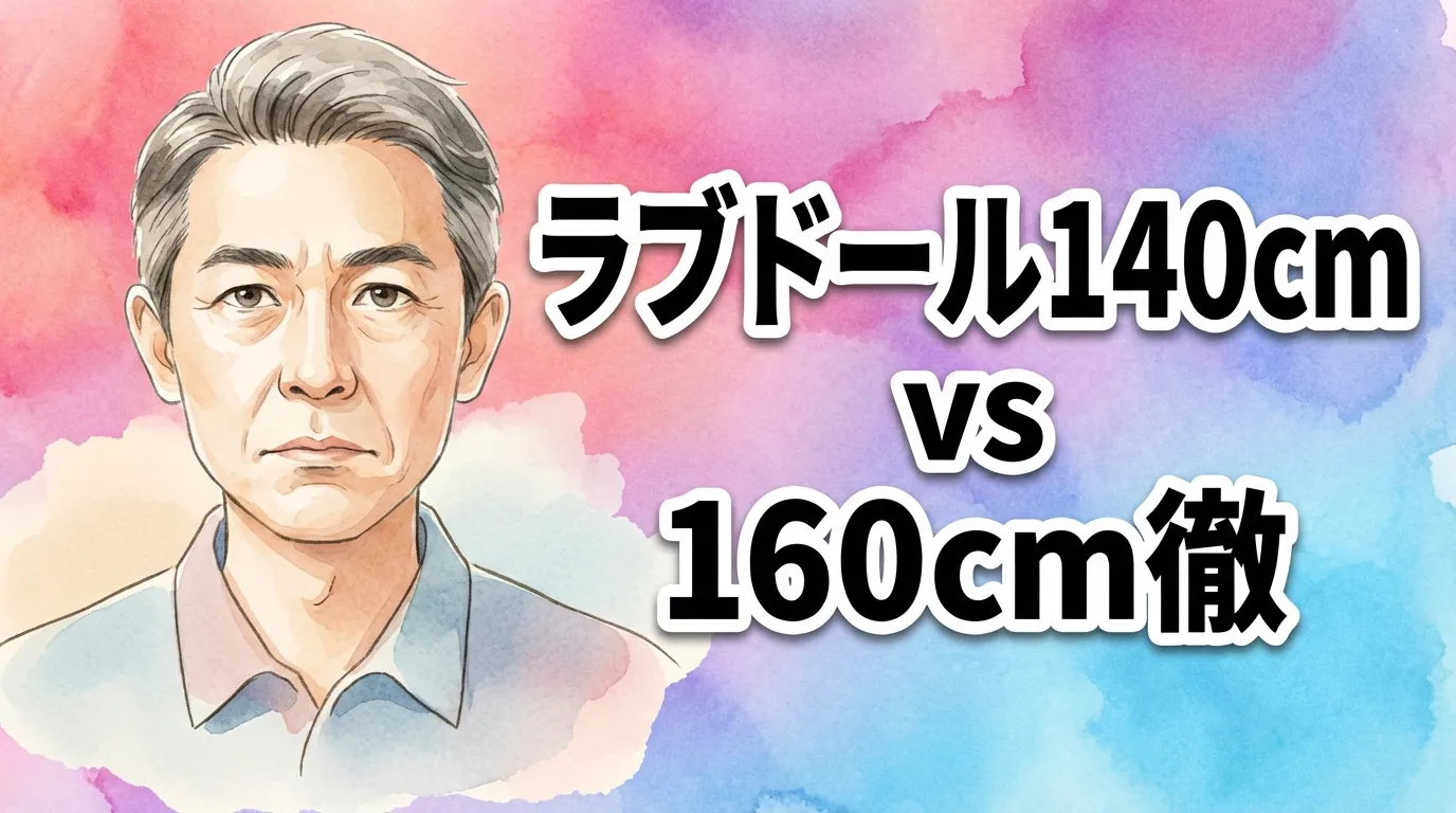 ラブドール140cm vs 160cm徹底比較！サイズ選びと服の着せ方・隠蔽テクニック完全ガイド