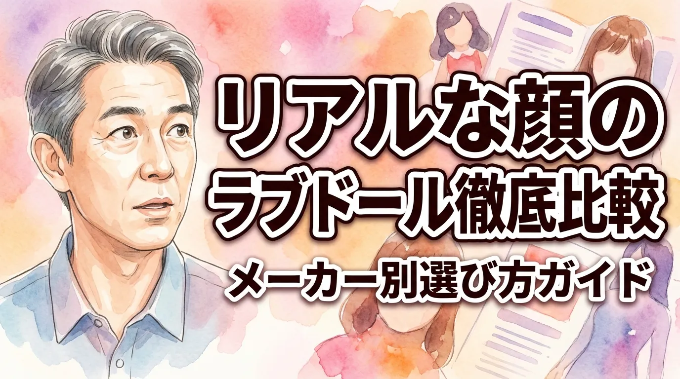 リアルな顔のラブドール徹底比較！メーカー別選び方ガイド