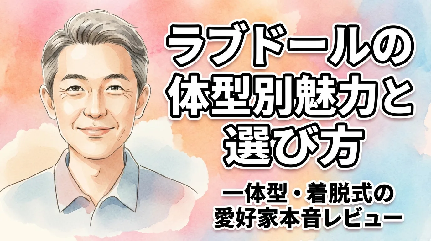 【スリム vs ぽっちゃり】ラブドールの体型別魅力と選び方！一体型・着脱式の愛好家本音レビュー