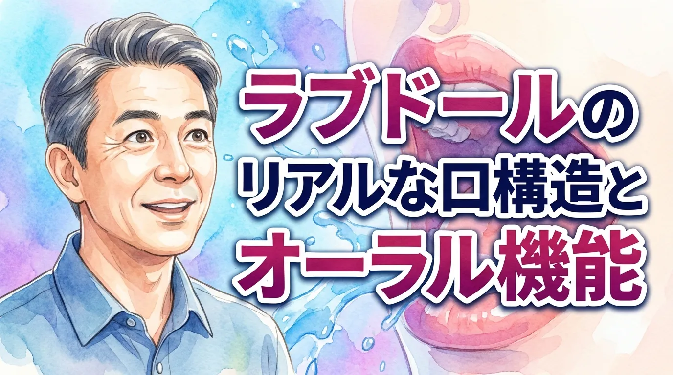 ラブドールのリアルな口構造とオーラル機能の進化を徹底解剖