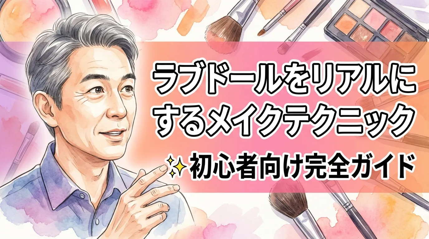 ✨ラブドールをリアルにするメイクテクニック｜初心者向け完全ガイド