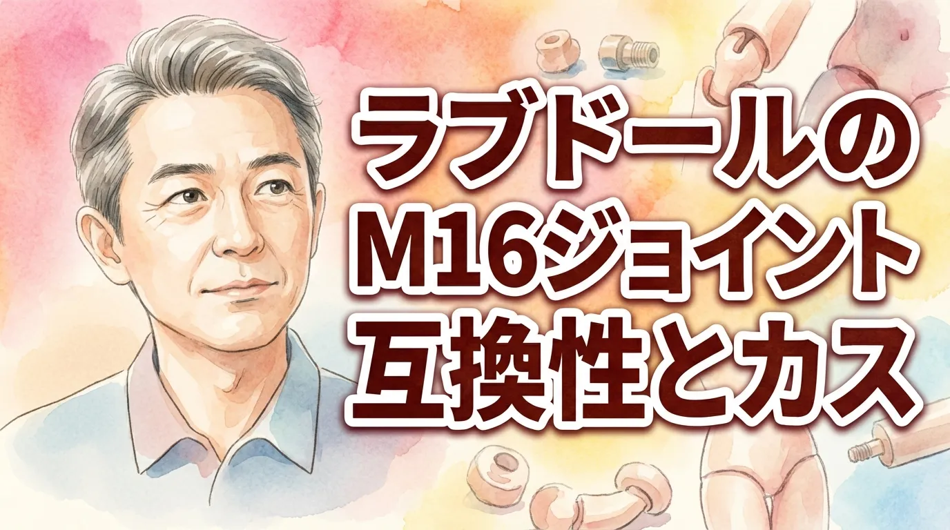 ラブドールのM16ジョイント互換性とカスタム｜メーカー別特徴から固着・グラつき解消の裏技まで
