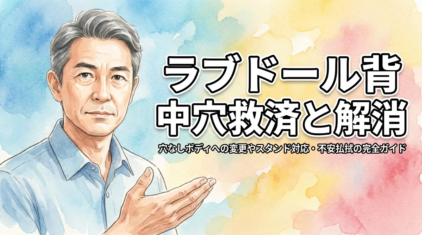 🧴ラブドール背中穴救済と解消：穴なしボディへの変更やスタンド対応・不安払拭の完全ガイド
