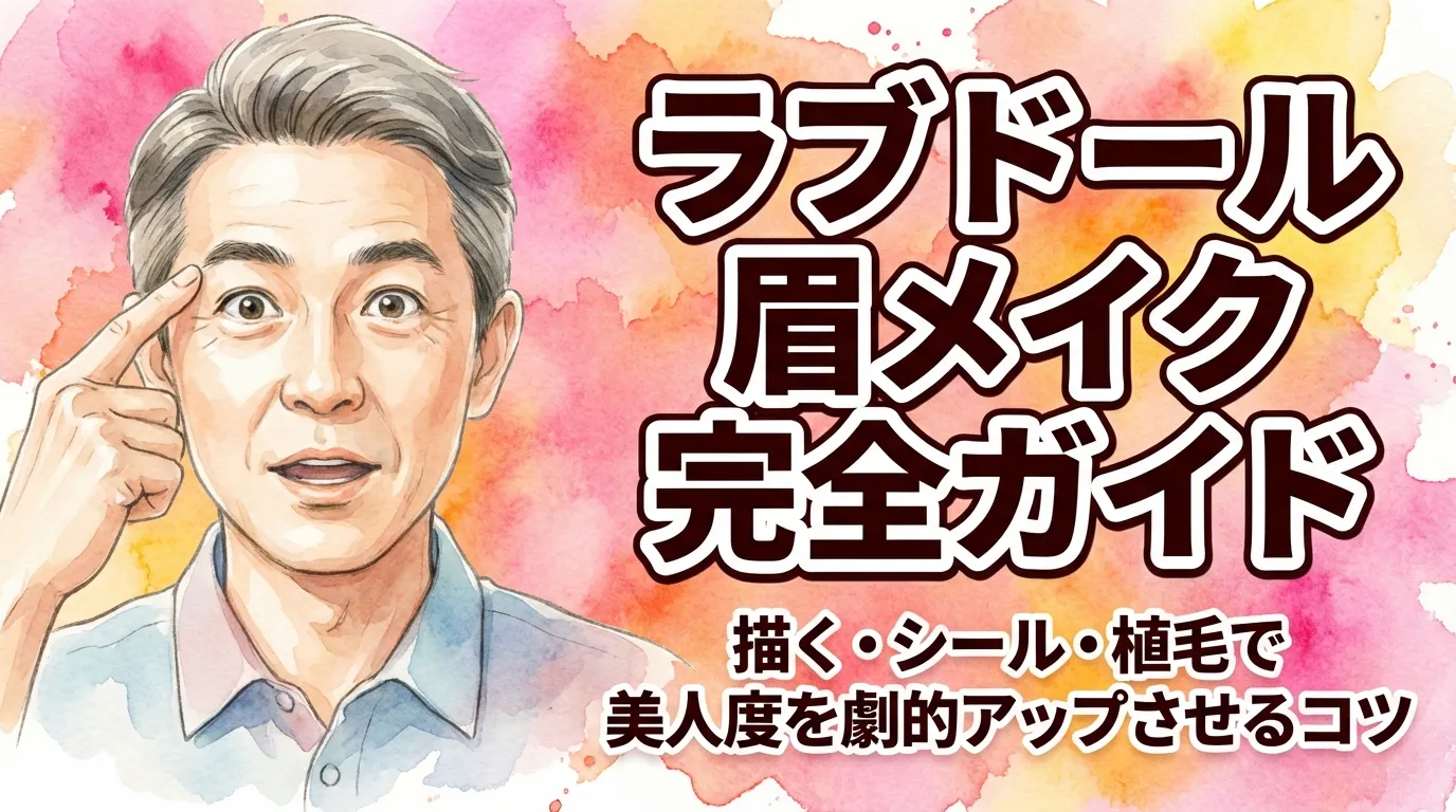 ラブドール眉メイク完全ガイド！描く・シール・植毛で美人度を劇的アップさせるコツ