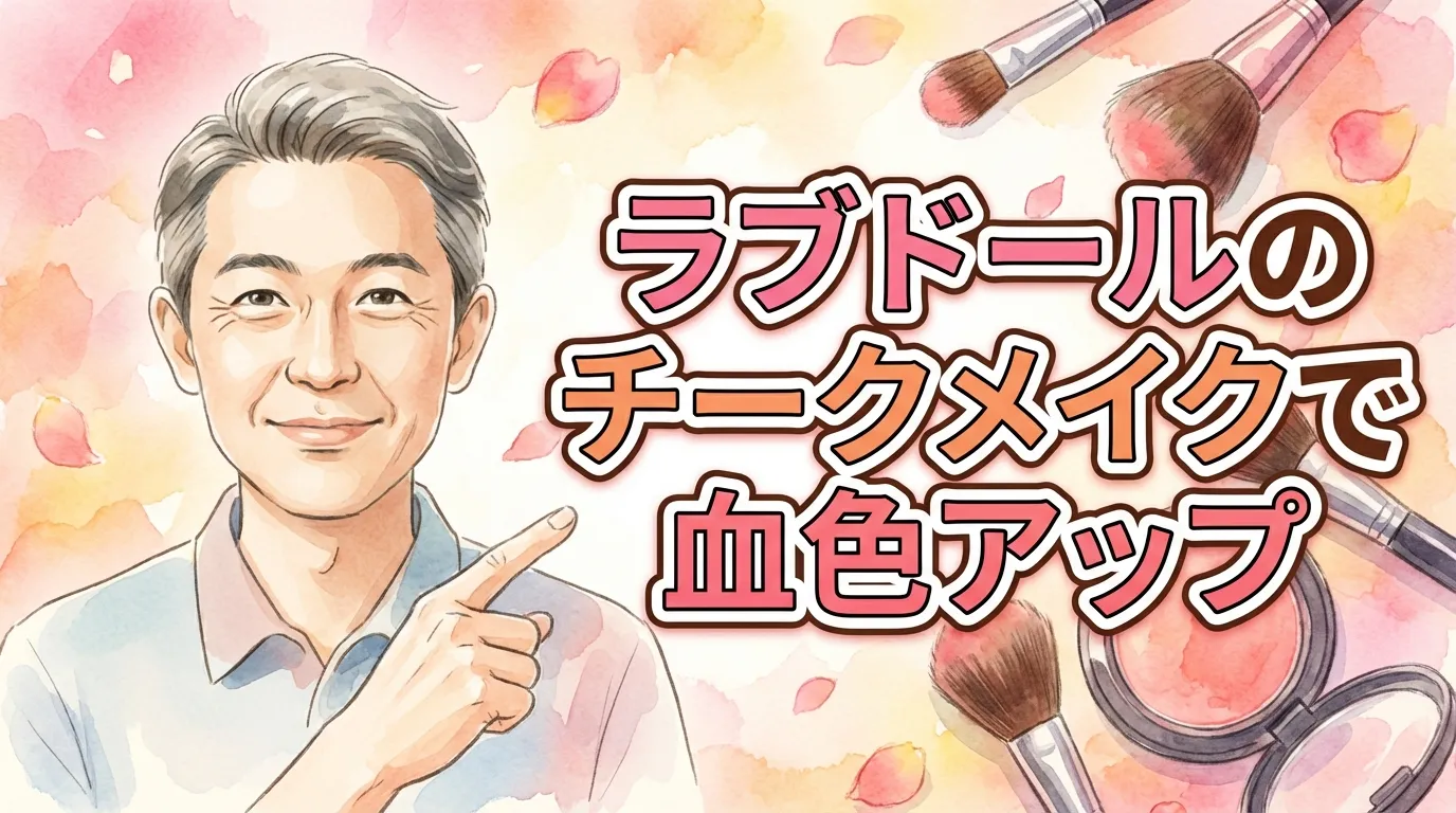 ラブドールのチークメイクで血色アップ！プロ職人の「神業」と市販コスメを使ったDIY血色感の出し方