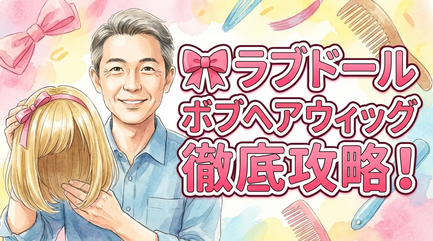 🎀 ラブドール ボブヘアウィッグ徹底攻略！アレンジ＆スタイリング