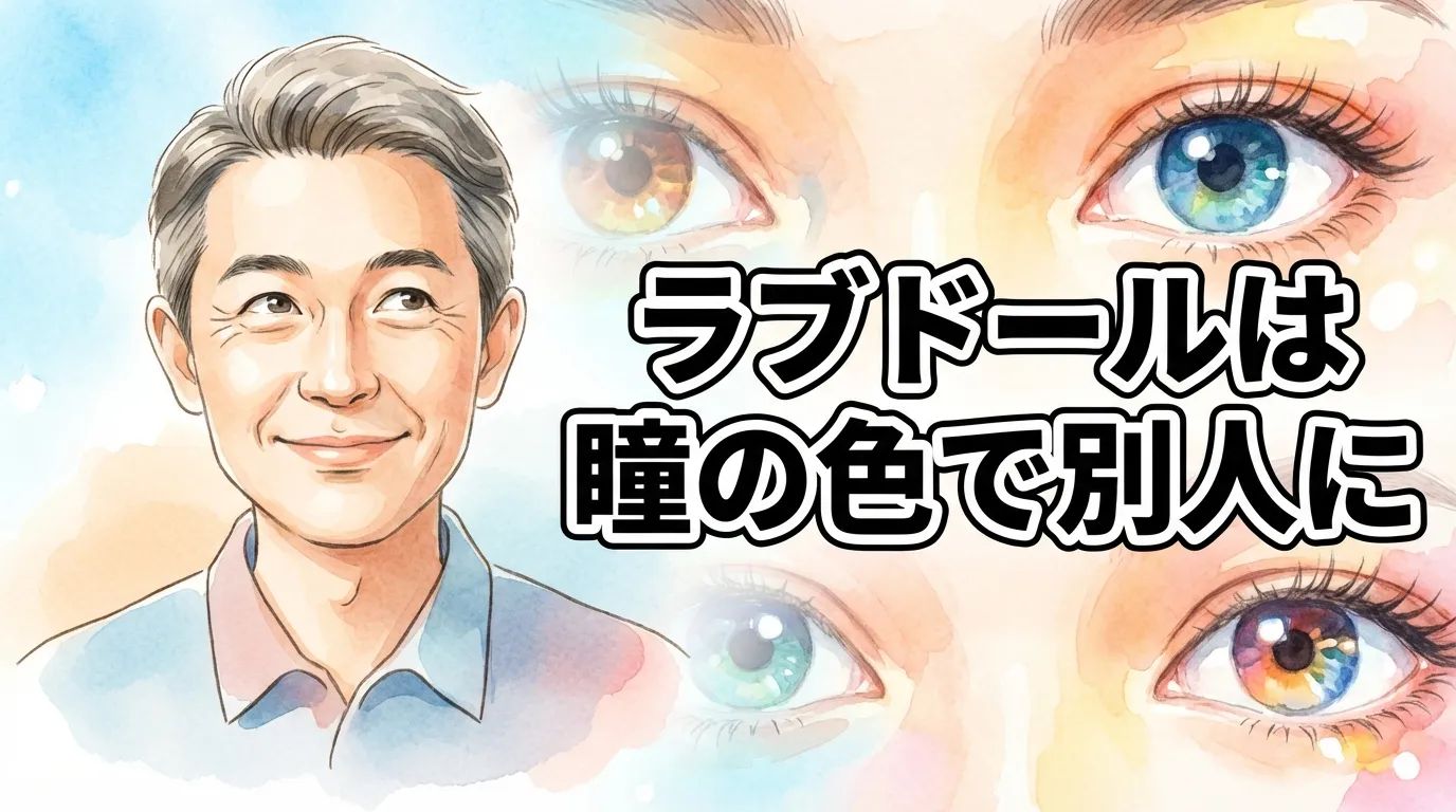 ラブドールは瞳の色で別人に？愛好家が教えるカラー別印象とアイカスタム・撮影テクニックの全貌