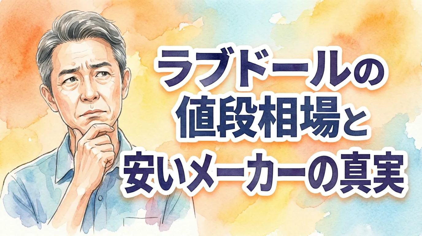 ラブドールの値段相場と安いメーカーの真実！掲示板の失敗談とコスパ最強の選び方