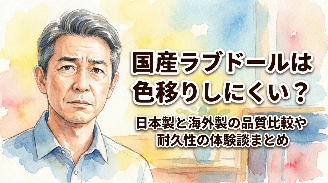 国産ラブドールは色移りしにくい？日本製と海外製の品質比較や耐久性の体験談まとめ