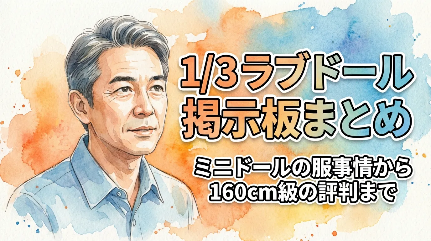 1/3 ラブドール掲示板まとめ｜ミニドールの服事情から160cm級の評判まで