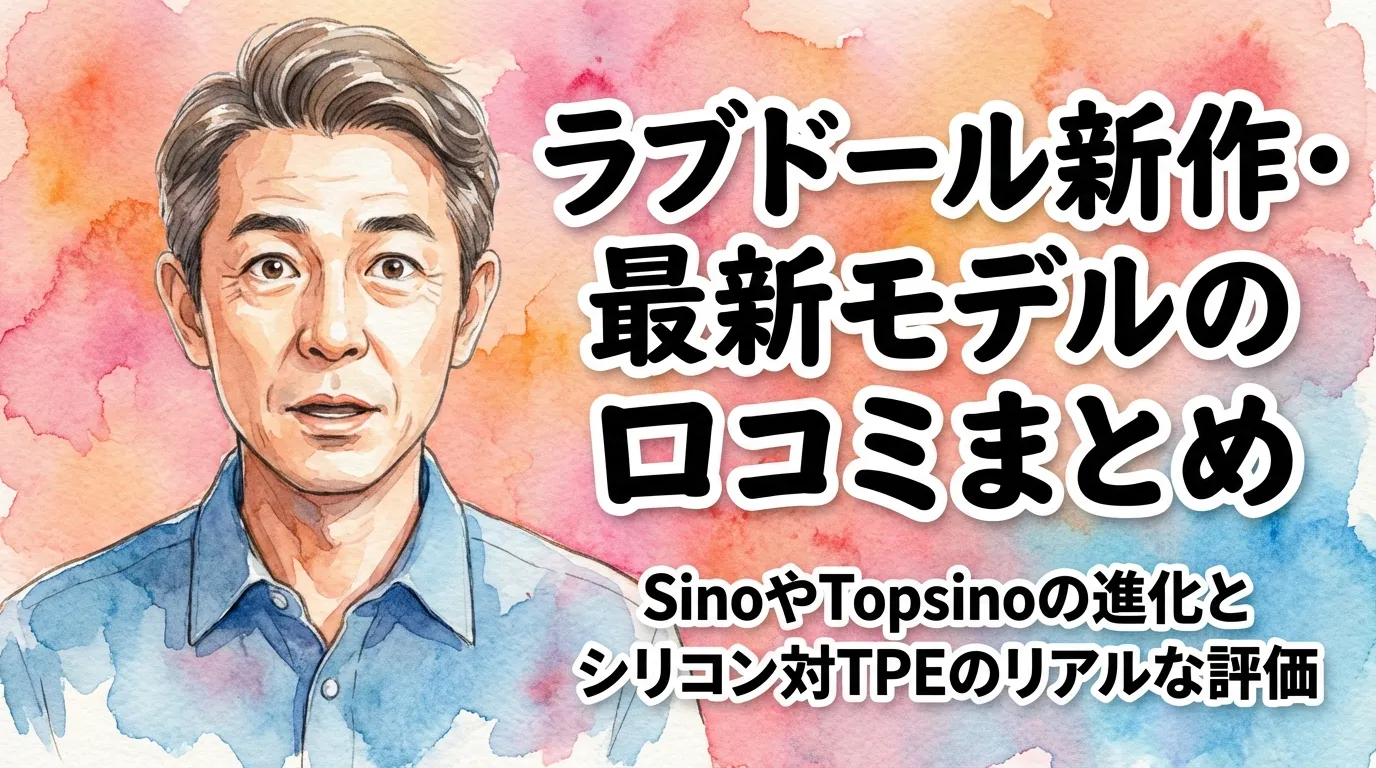 ラブドール新作・最新モデルの口コミまとめ！SinoやTopsinoの進化とシリコン対TPEのリアルな評価